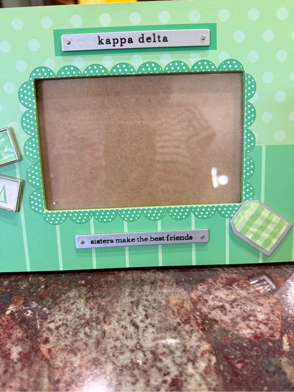 Mint Green Sisters Picture Frame